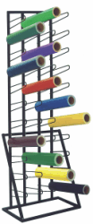 Vinyl Roll Storage Floor Rack